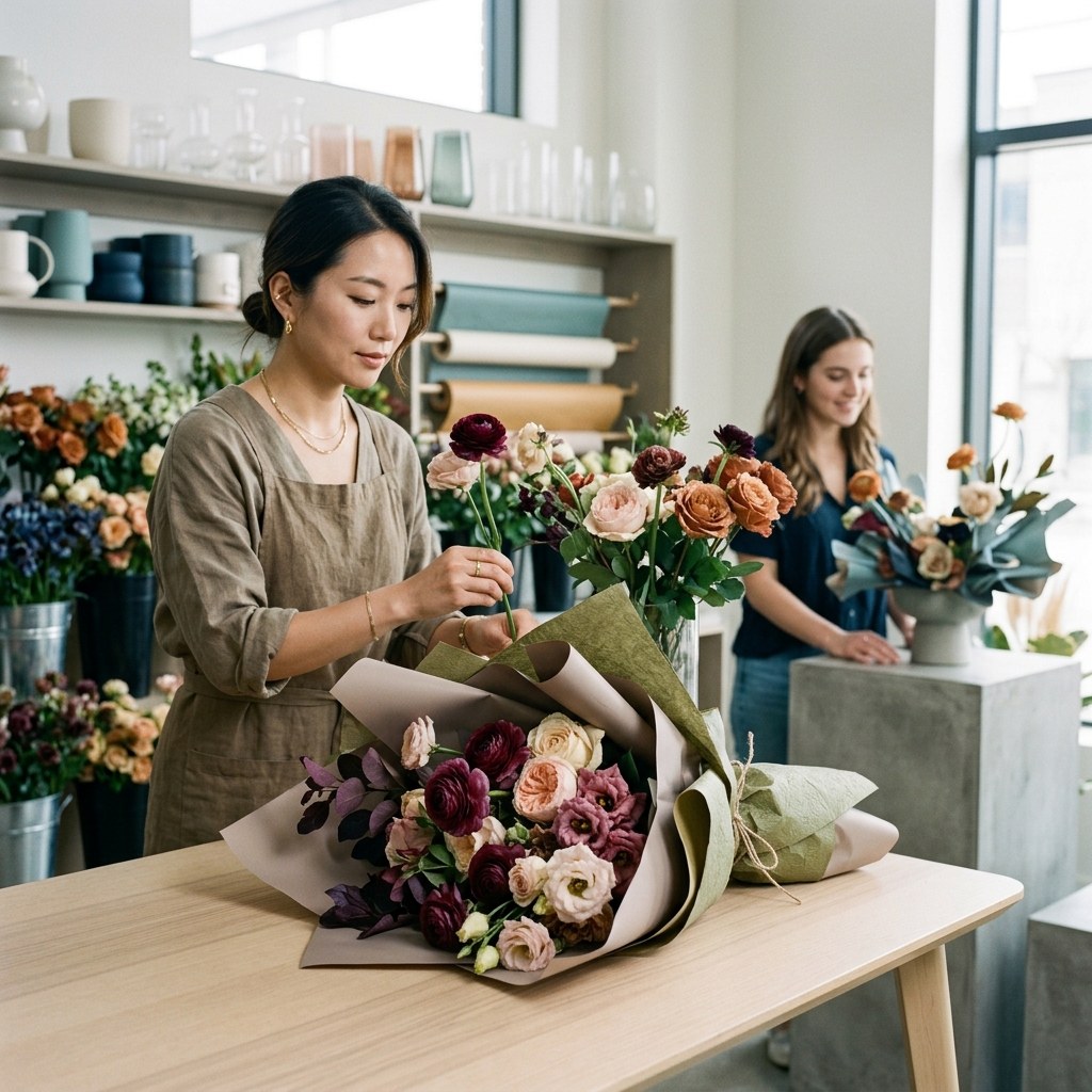 Turning Everyday Life into Art: A Premium Flower Shop Tour