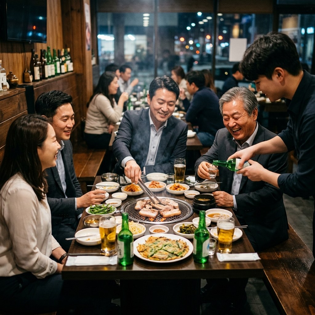 Hoesik: The Art and Etiquette of After-Work Drinking