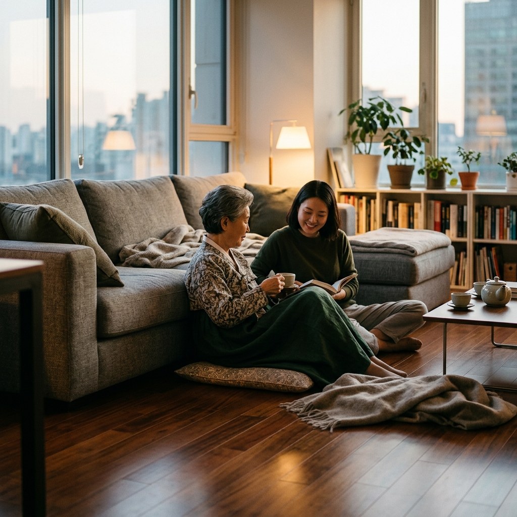 Ondol Culture: Why Koreans Sit on the Floor Next to a Perfectly Good Sofa