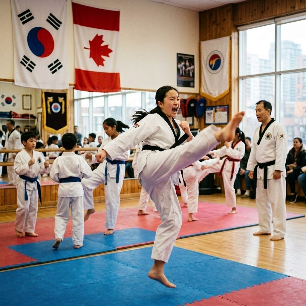Awakening the Senses with Sweat and Shouts of Kihap: A Tour of Taekwondo Dojangs in the Greater Toronto Area