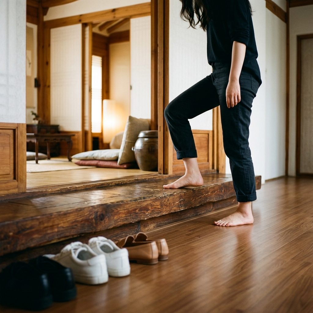 Why Koreans Think Stepping on Door Thresholds Wrecks Your Luck